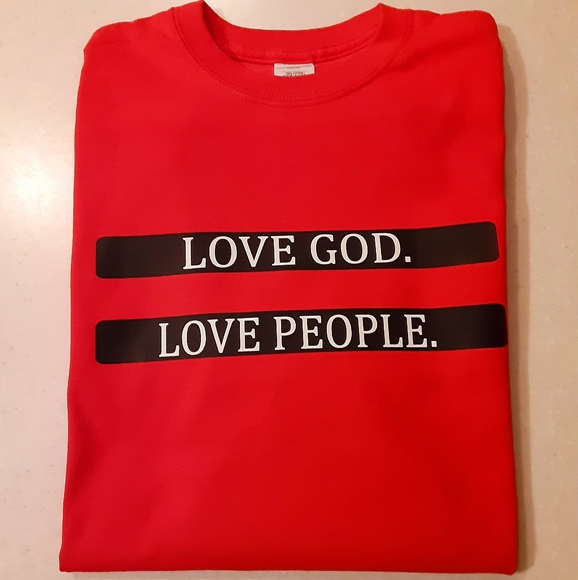 LOVE 😍GOD. LOVE PEOPLE TEE!!!😍 - Picture 2 of 5